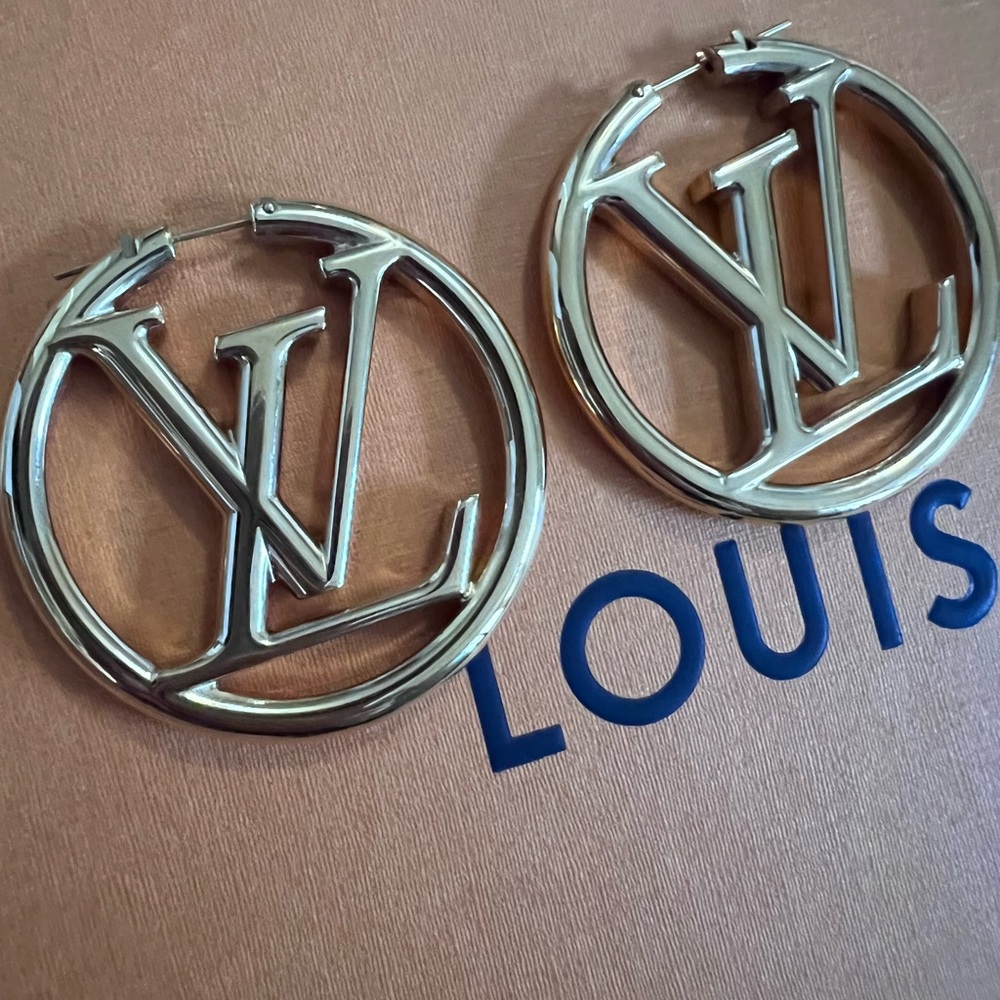 Authentic LV hoops